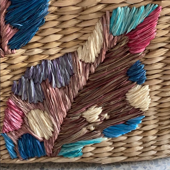 Beautiful straw tote - Picture 2 of 9